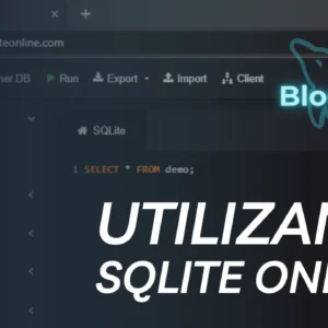 Utilizando o SQLite Online