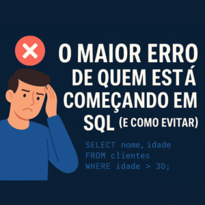 O Maior Erro de Quem Está Começando em SQL (E Como Evitar)