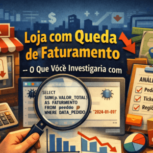 Case: Loja com Queda de Faturamento – O Que Você Investigaria com SQL?