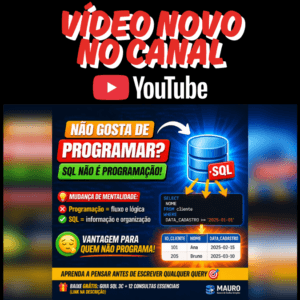 Vídeo: Não gosta de programar? Então SQL é pra você.