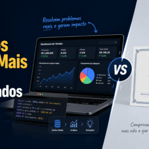 Por Que Projetos Valem Mais do Que Certificados em SQL