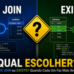 INNER JOIN ou EXISTS? Quando Cada Um Faz Mais Sentido?
